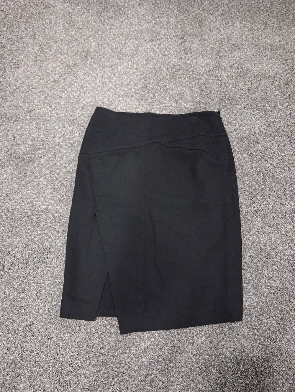 W By Worth Black Pencil Skirt Size 2 In Excellent Condition